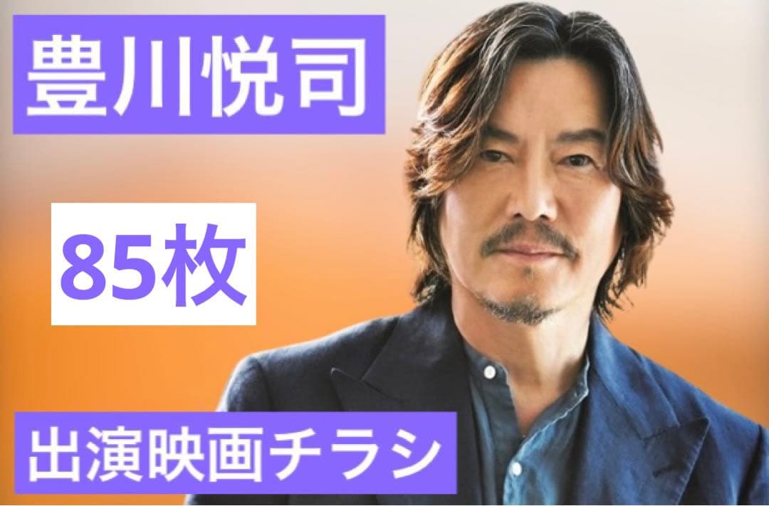 豊川悦司 出演 映画チラシ フライヤー 大量セット