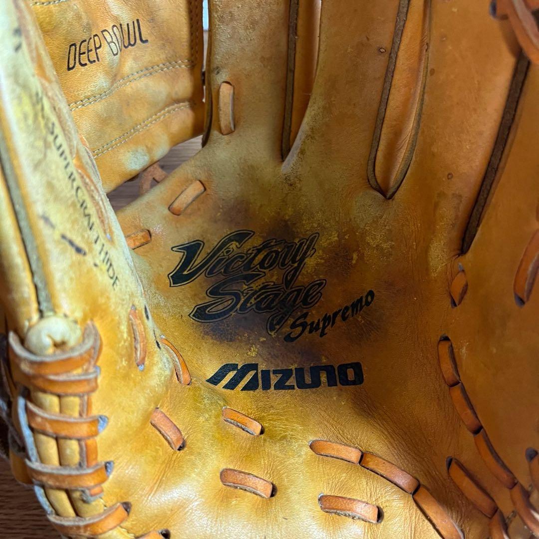ミズノ ビクトリーステージ 一般硬式 グローブ グラブ 内野用 使用感有