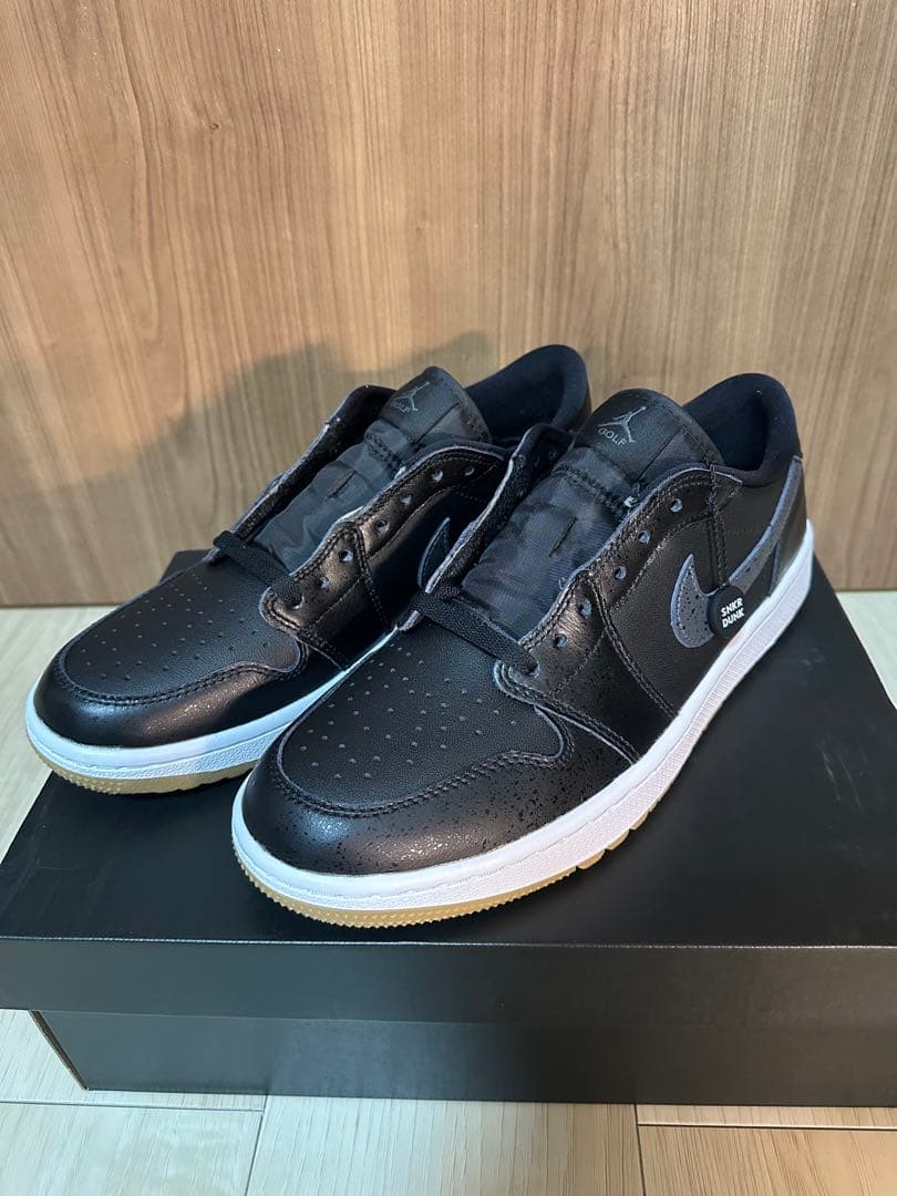 新品Nike Air Jordan 1 Low Golf BlackGum 28