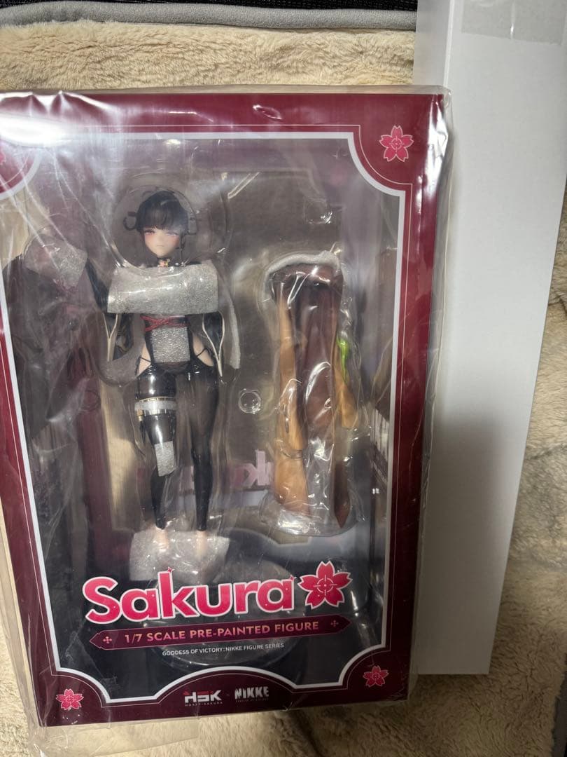 新品未開封　NIKKE サクラ 黒夜密行　A2クリアポスター付き