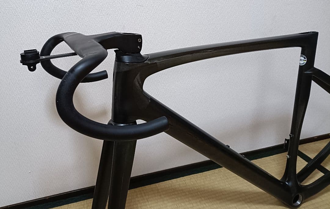 Kocevlo 一体型ハンドル カーボン軽量ハンドル 380/80mm