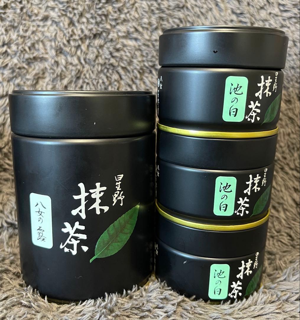 星野製茶園　抹茶　[人気]　八女の露100g　池の白20g×3 高級 希少