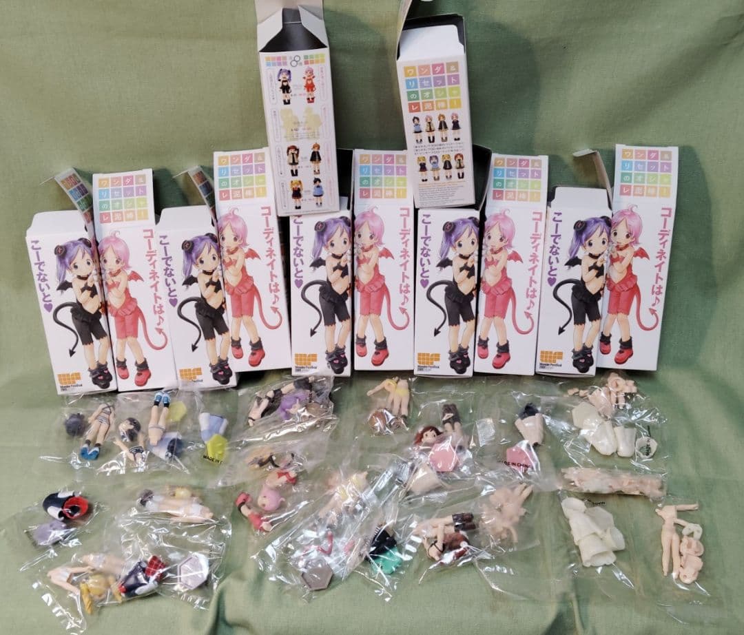 ワンフェス 海洋堂 ワンダ＆リセットのオシャレ泥棒 12個入box 全コンプ