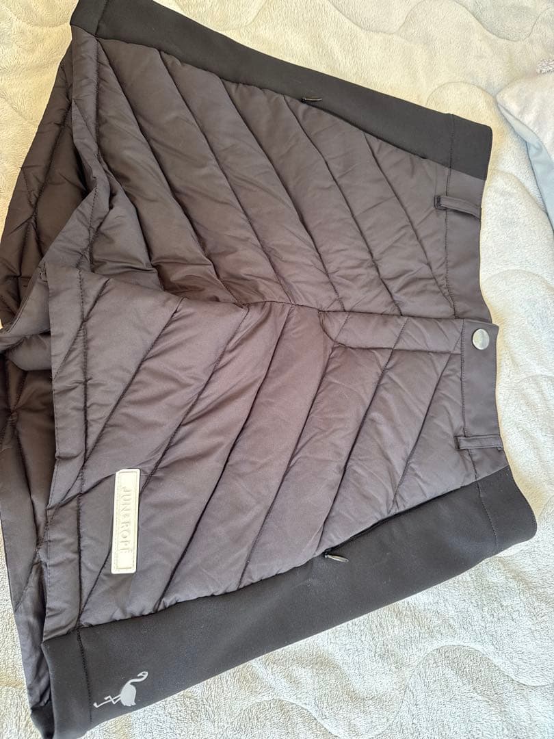 JUN & ROPE ブラック キルティングセットアップ M