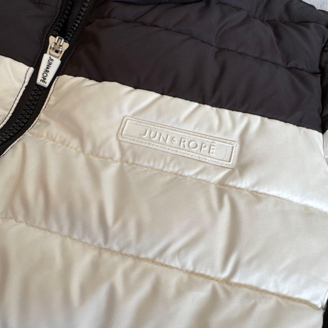 JUN & ROPE ブラック キルティングセットアップ M