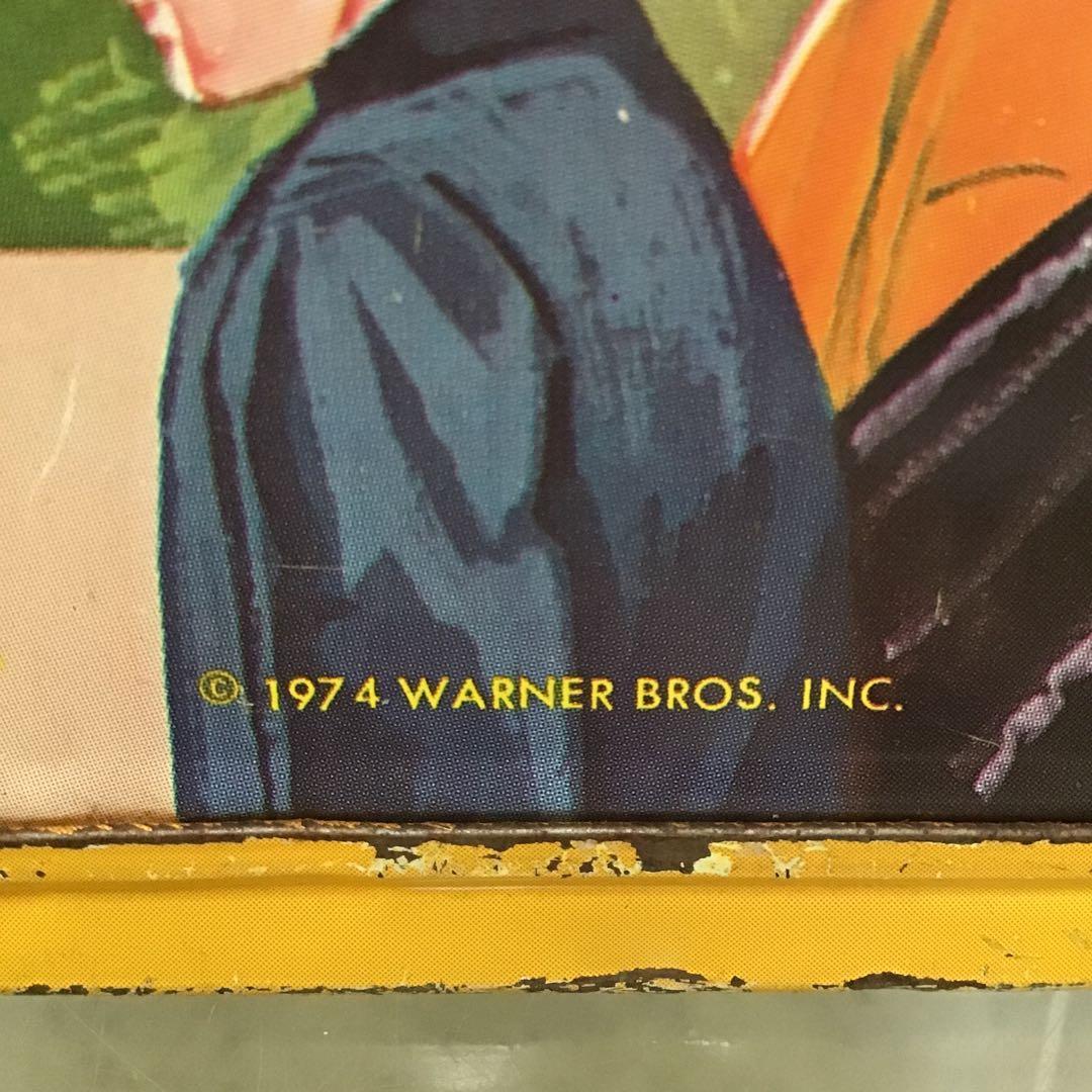 70s カンフー KUNG FU ブリキ ランチボックス ビンテージ