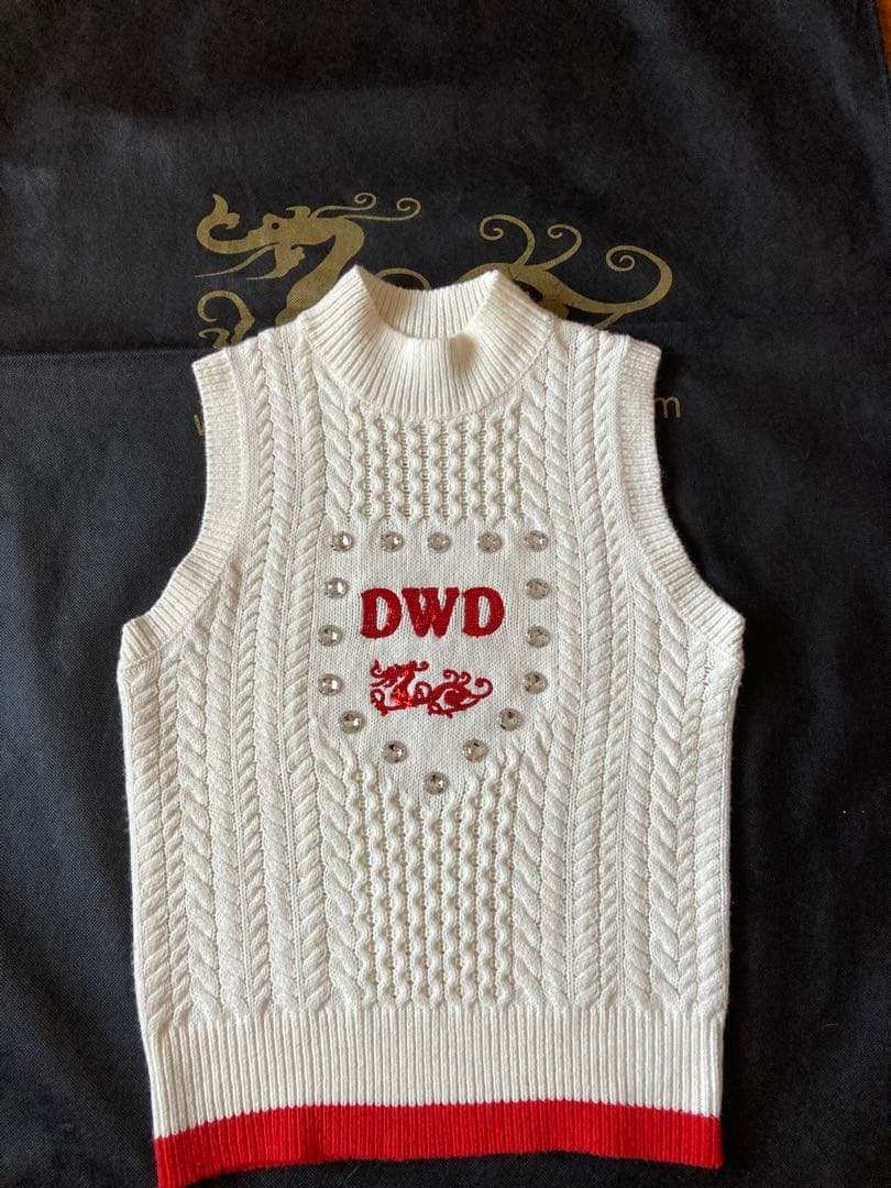 DanceWithDragonニットベスト★サイズ2