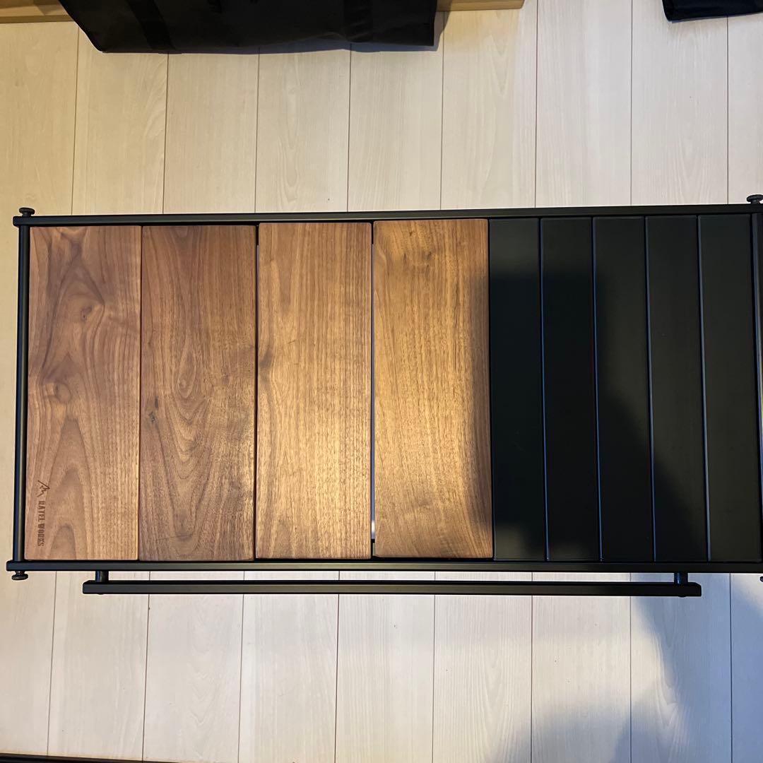 RATEL WORKS ラーテルワークス ウッドパネルテーブル　別売ケース付き