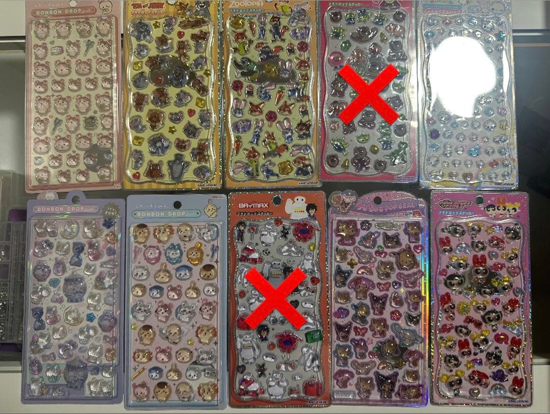 キャラクターシール 8枚セット