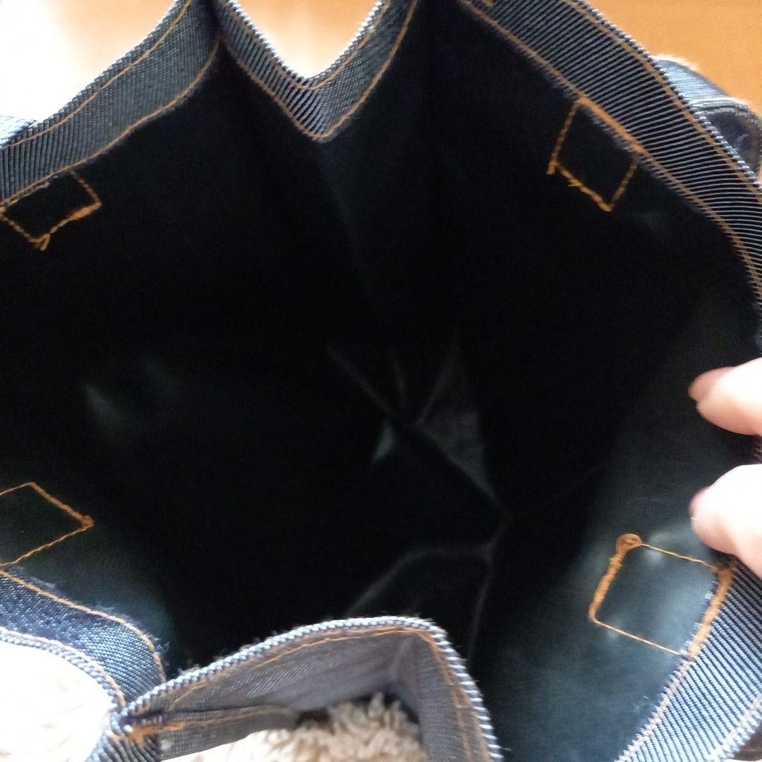 miumiu♡ノベルティトートバッグ♡デニムコーティング♡1点のみ