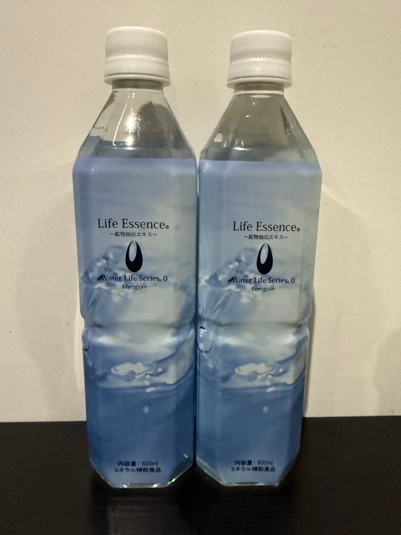 新品未開封 ライフエッセンス エコウォーター ポタポタクラブ 600ml 2本