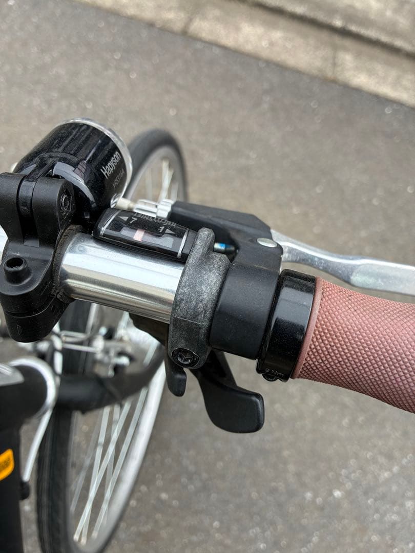 練馬区　あさひ　クロスバイク　ウィークエンドバイクス　7段変速　ブラック