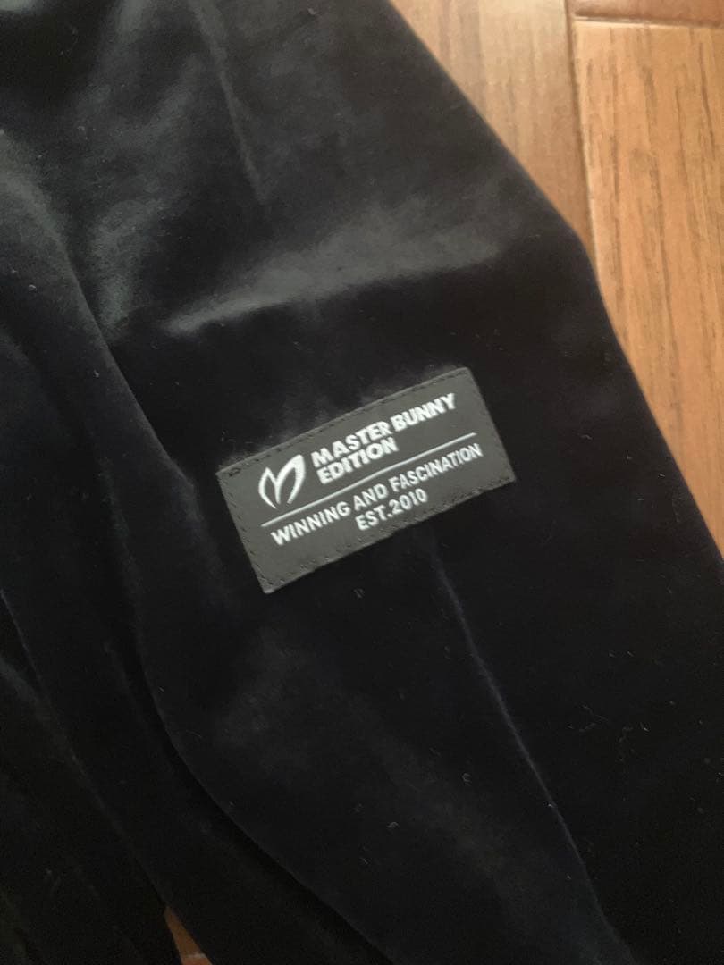 ⭐️ほぼ新品⭐️マスターバニー ベロア パーカーワンピース フーディ 黒