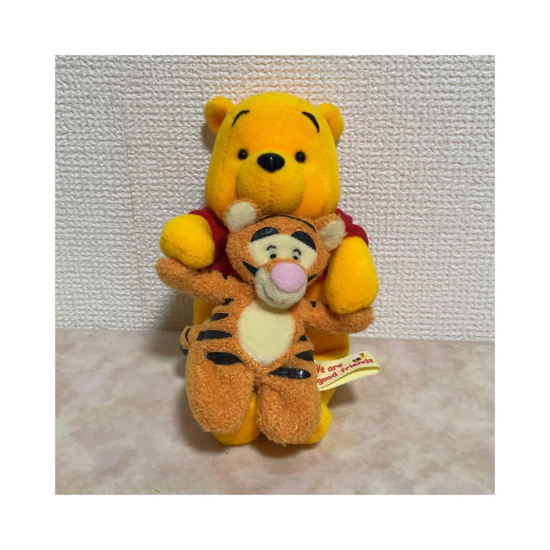 くまのプーさん ティガー 手繋ぎ なかよし ぬいぐるみ