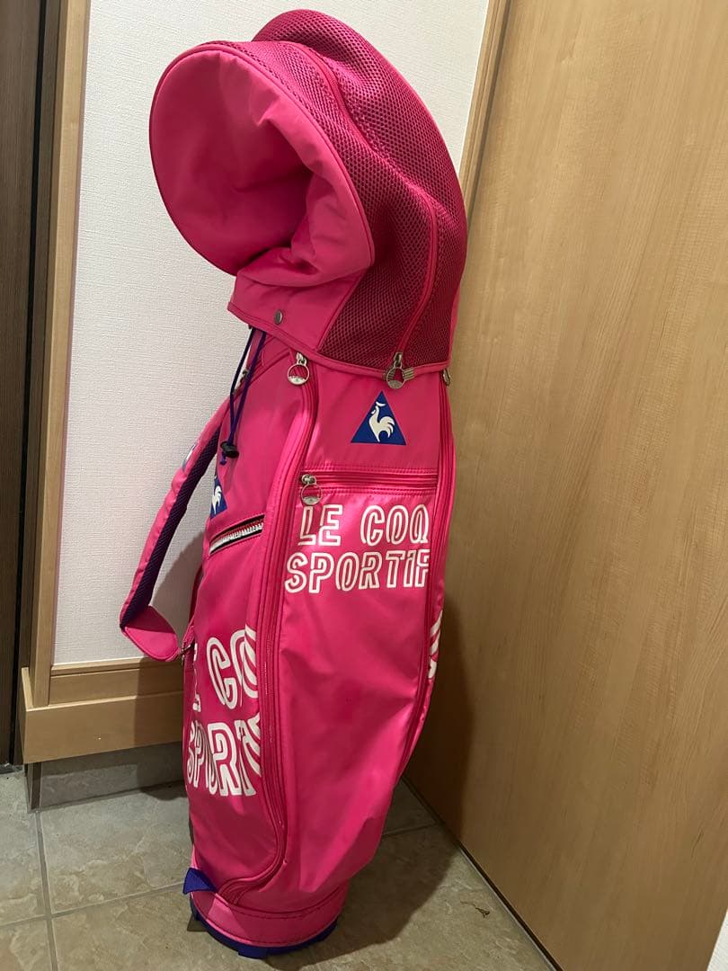 le coq sportif ゴルフバッグ ピンク