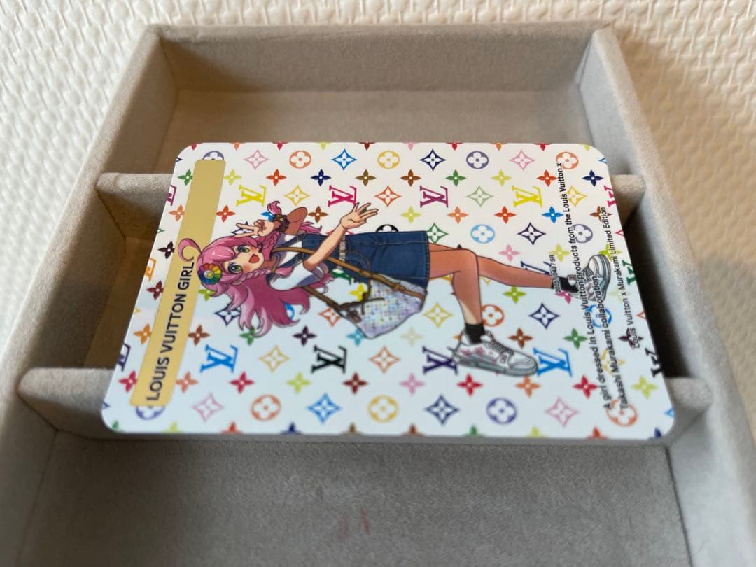 Louis Vuitton 村上隆 トレーディングカード 非売品 ノベルティ