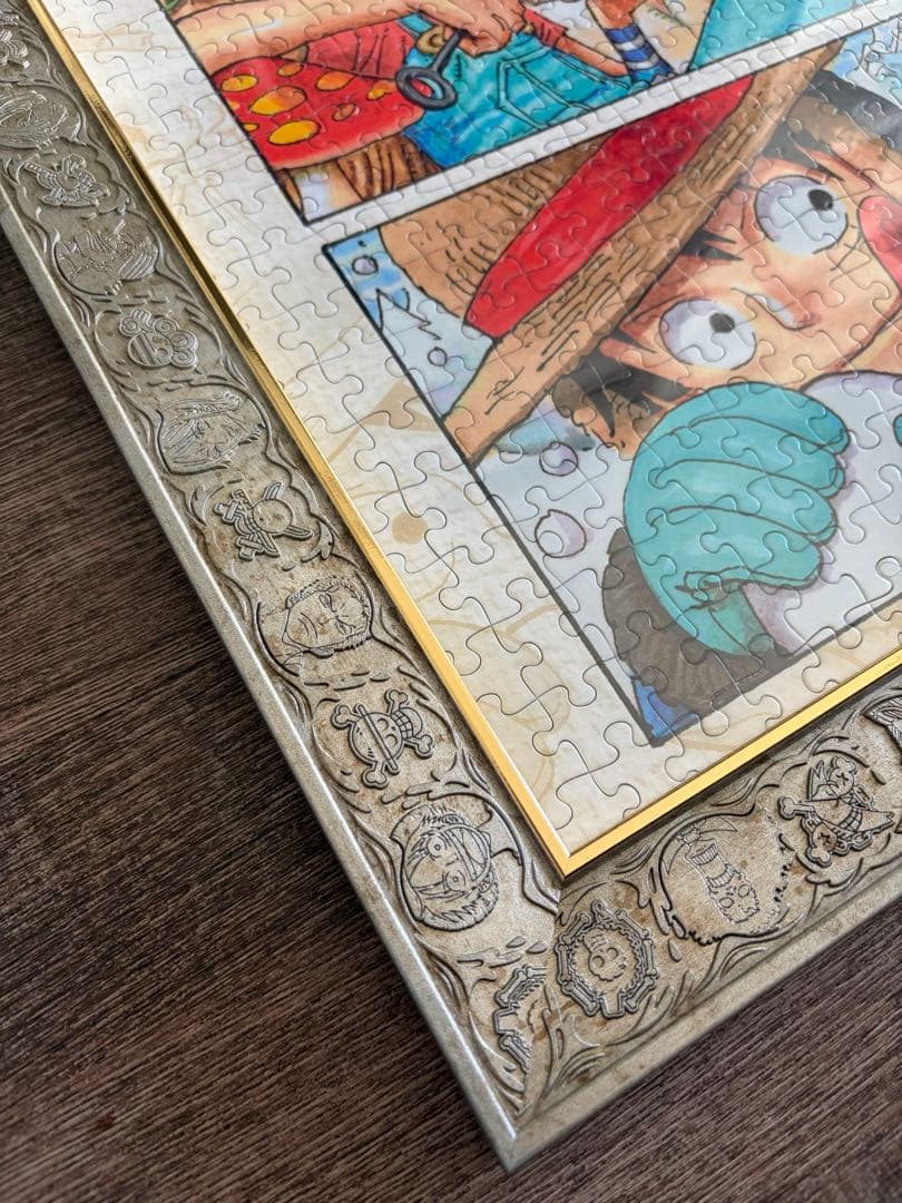 ワンピース ジグソーパズル フレーム付き 2セット　ONE PIECE展