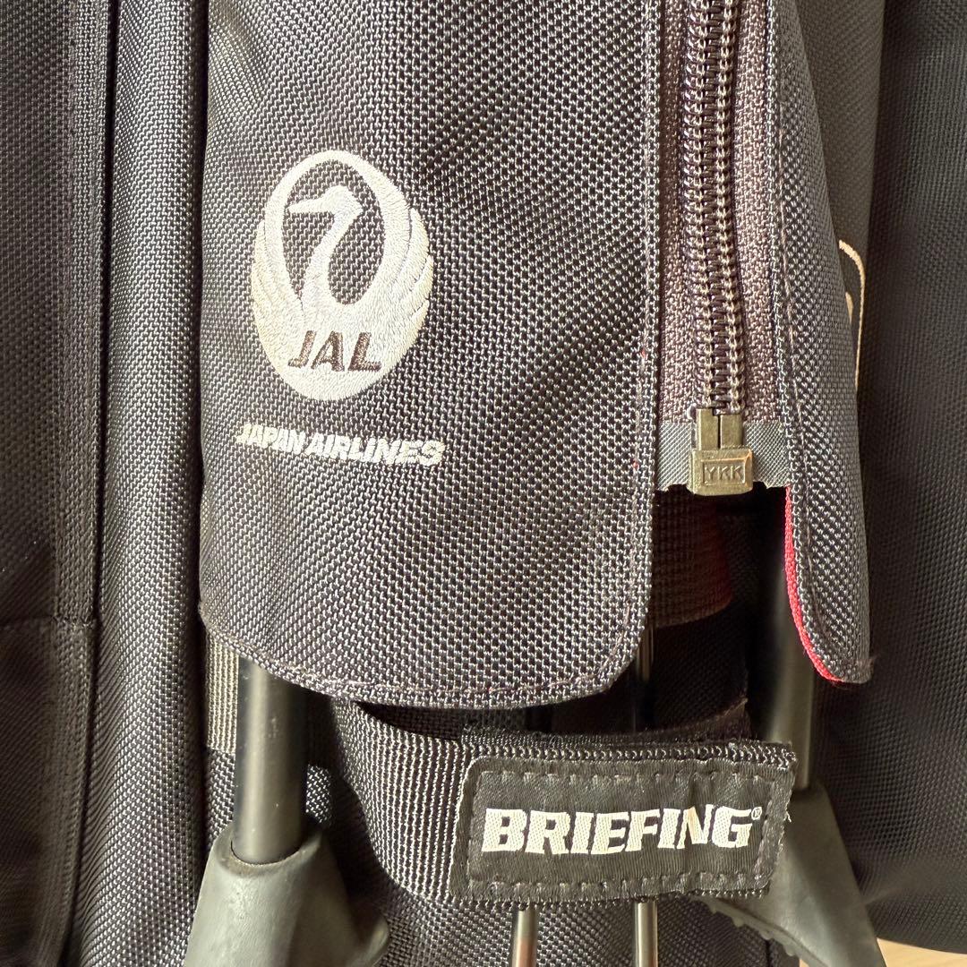 限定コラボ　JAL オリジナル　ブリーフィング　キャディバッグ　黒 濃紺