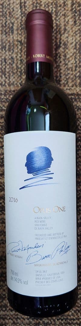 逸品 未開封 オーパス・ワン 2016 赤ワイン 送料込み