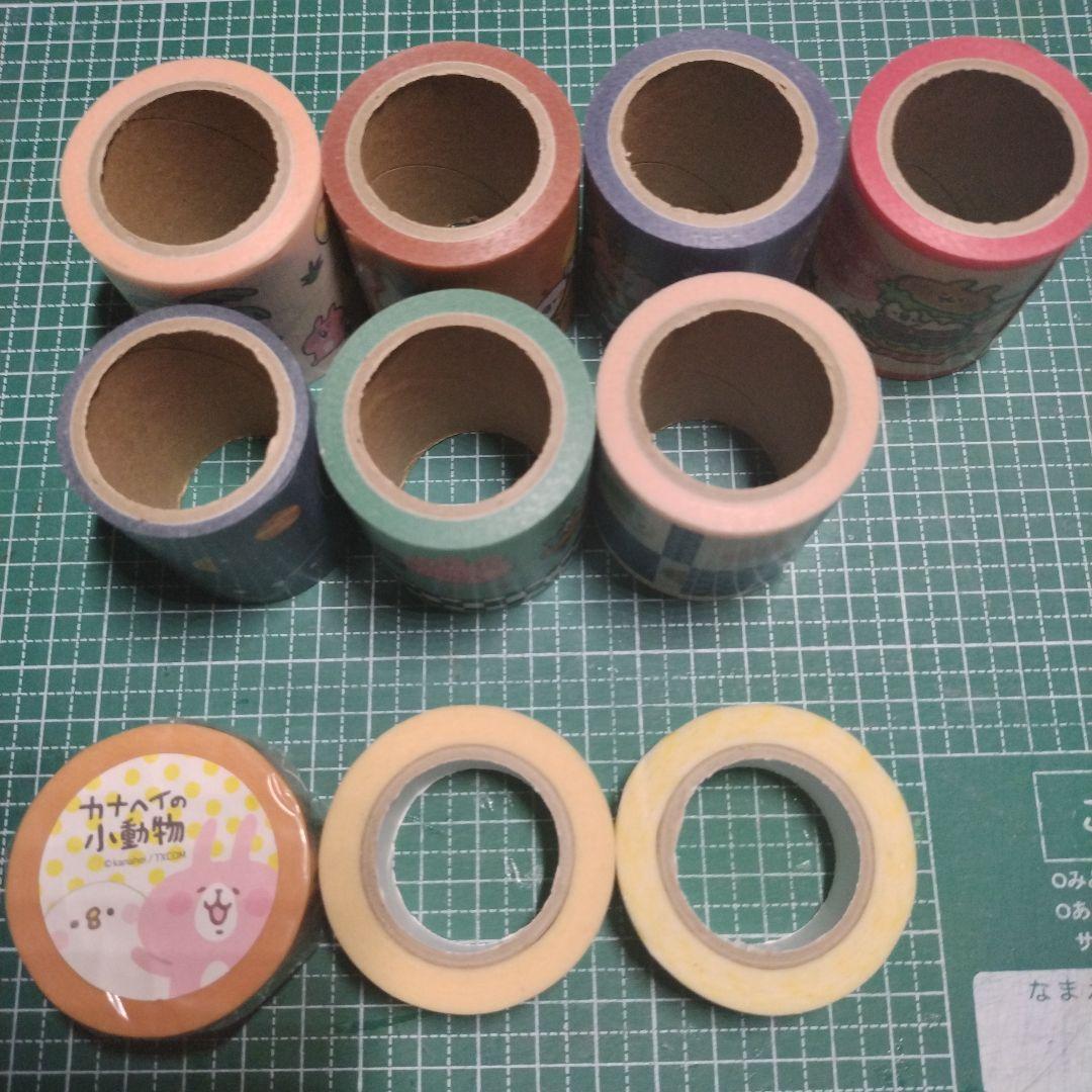 【まとめ売り】カナヘイ ピスケ さん 養生テープ マスキングテープ マステ