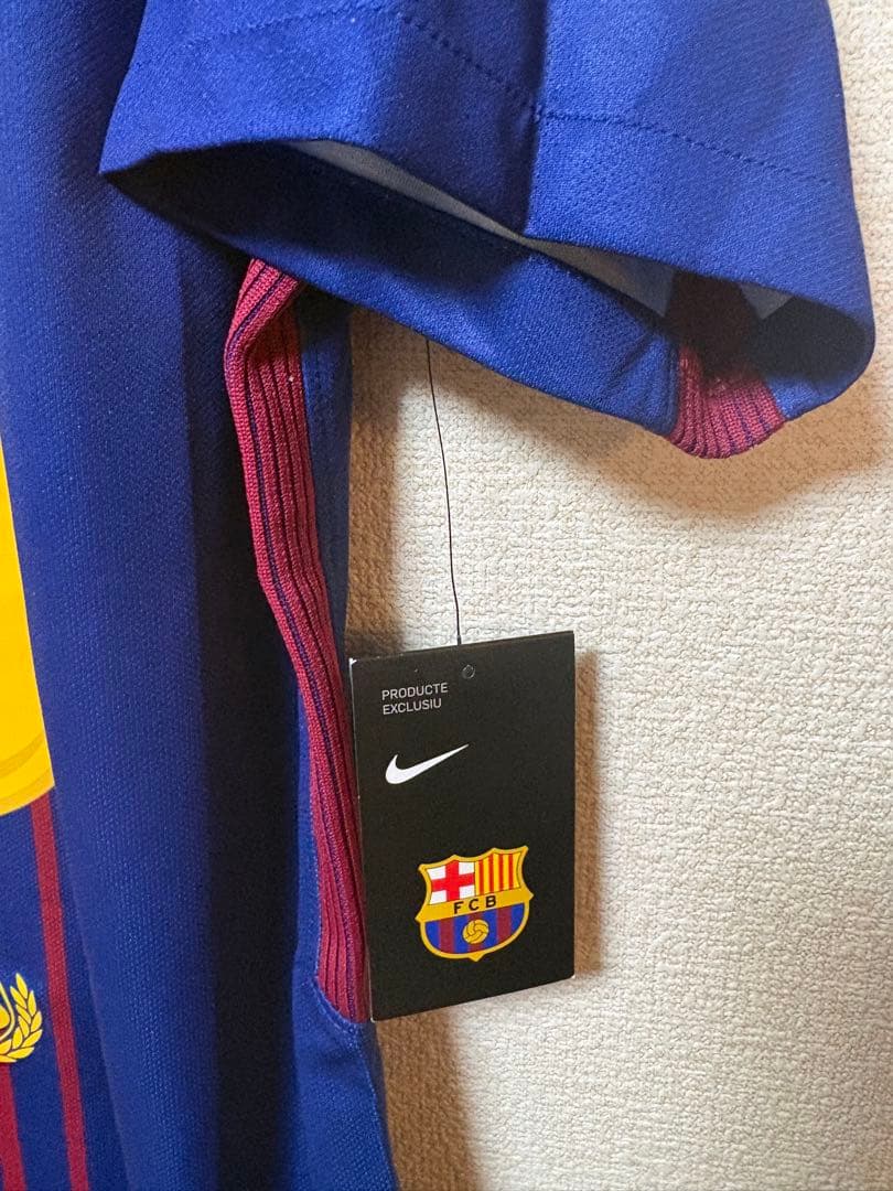 【正規品・タグ付き】 バルセロナ メッシ 17/18 リーグMVP得点王 L