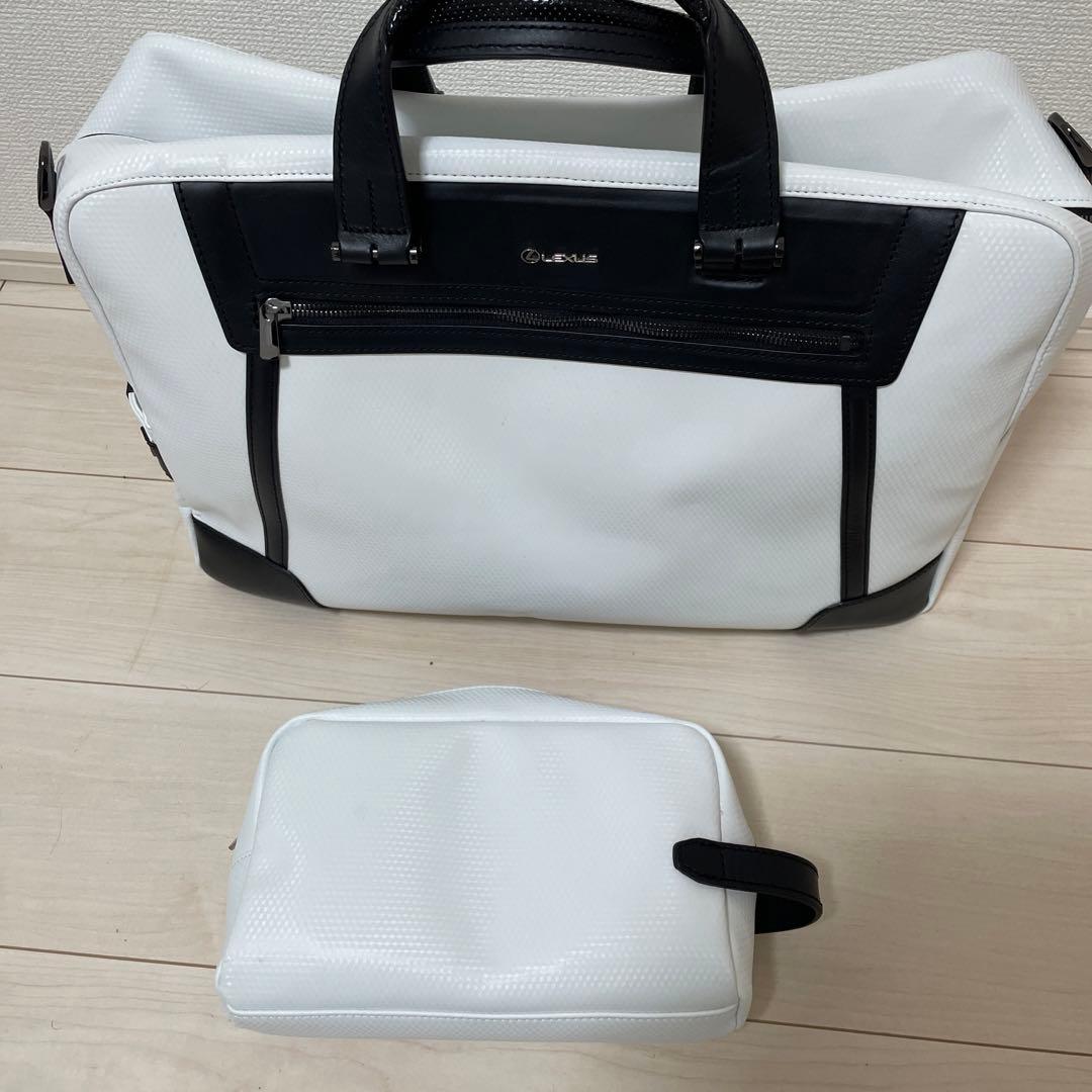 値下げ レクサス ゴルフ ボストンバッグ ポーチ