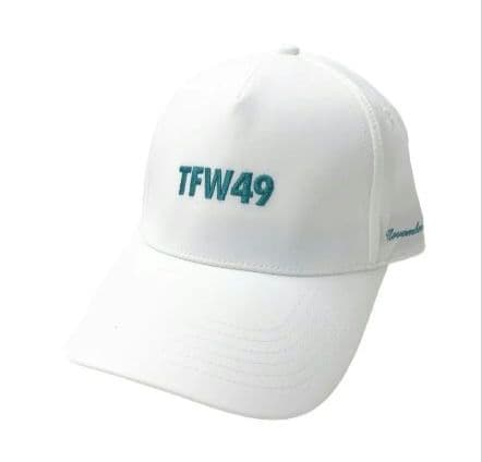 TFW49 ロゴ入りホワイトキャップ