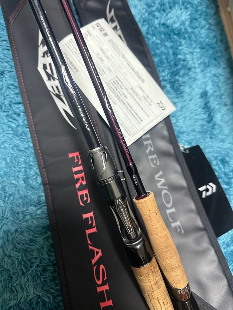 スティーズ　セット　ファイアウルフ　ファイアフラッシュ　ダイワ　ロッド