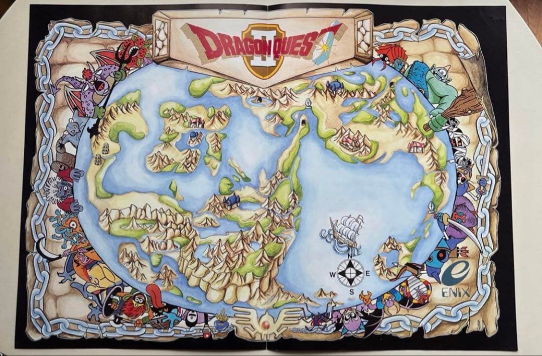 ドラゴンクエスト1.2.3 超お得３枚セット 販促用チラシ