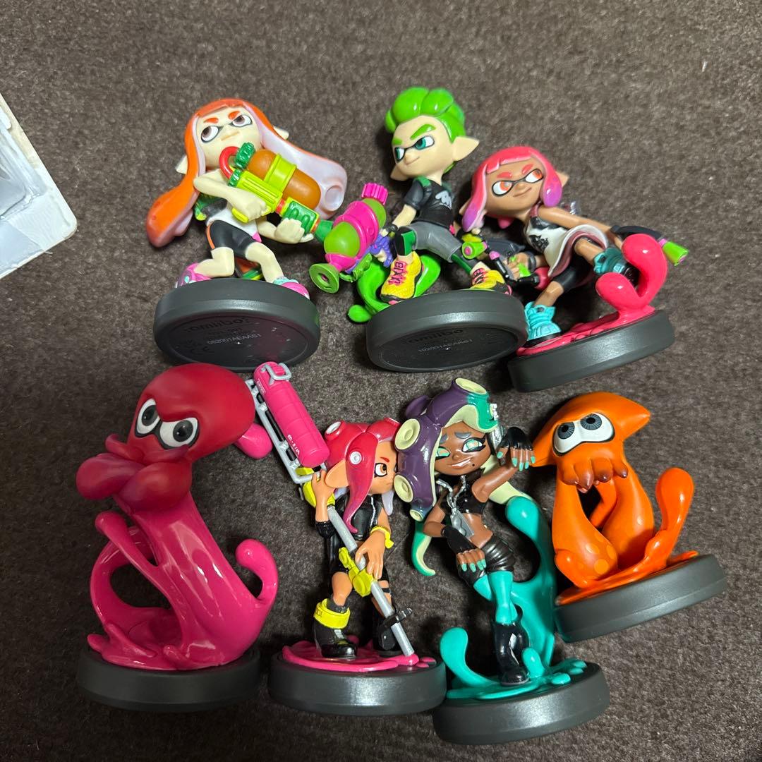 スプラトゥーン アミーボ フィギュア Switch amiibo