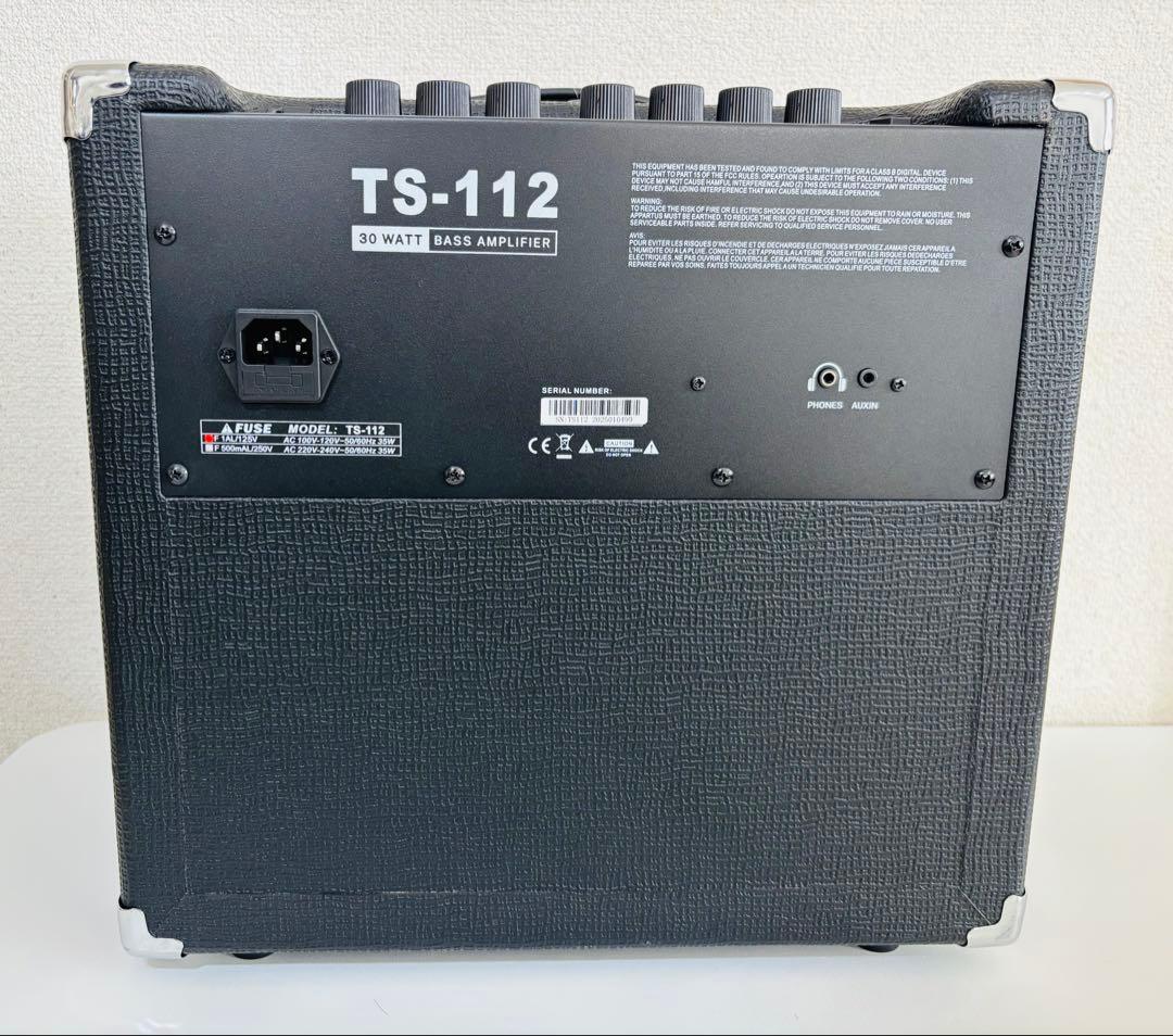 Coolmusic TS112 TS-112ベースギターアンプ 30W