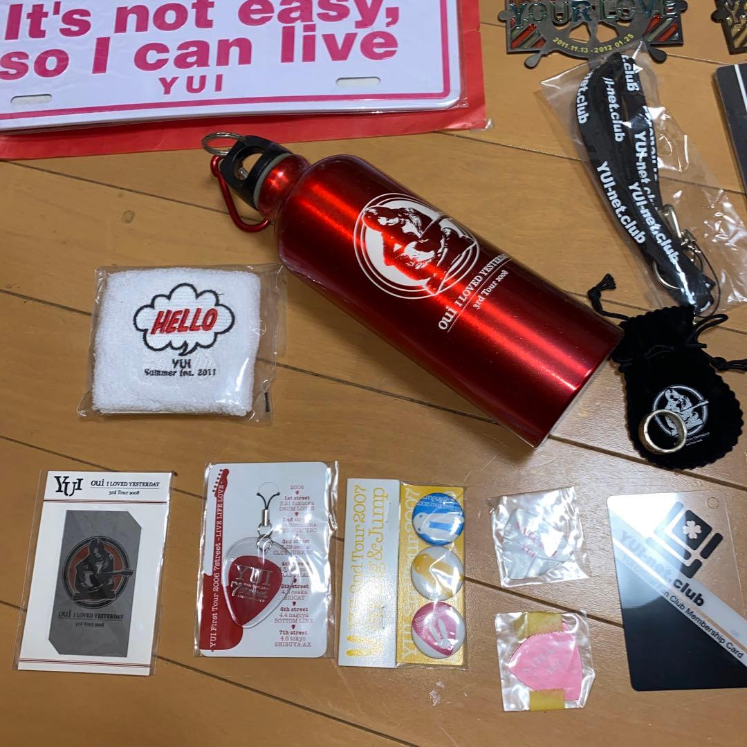 YUI FlowerFlower リング 指輪 キャップ ポストカード 缶バッジ