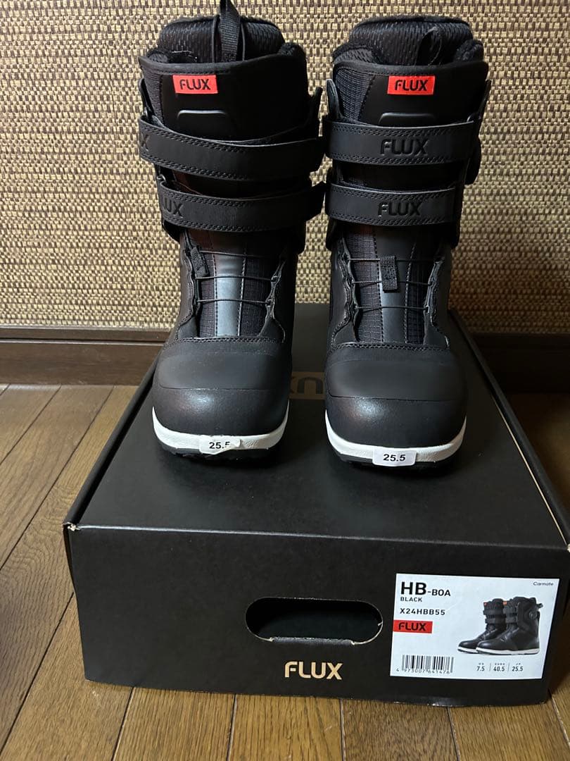 FLUX HB-BOA ブラック 25.5cm