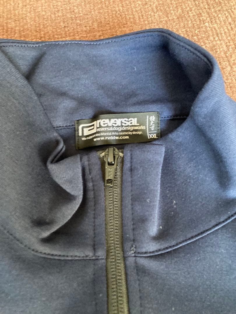 reversal ABSOLUTE ジップアップウェア XXL ネイビー