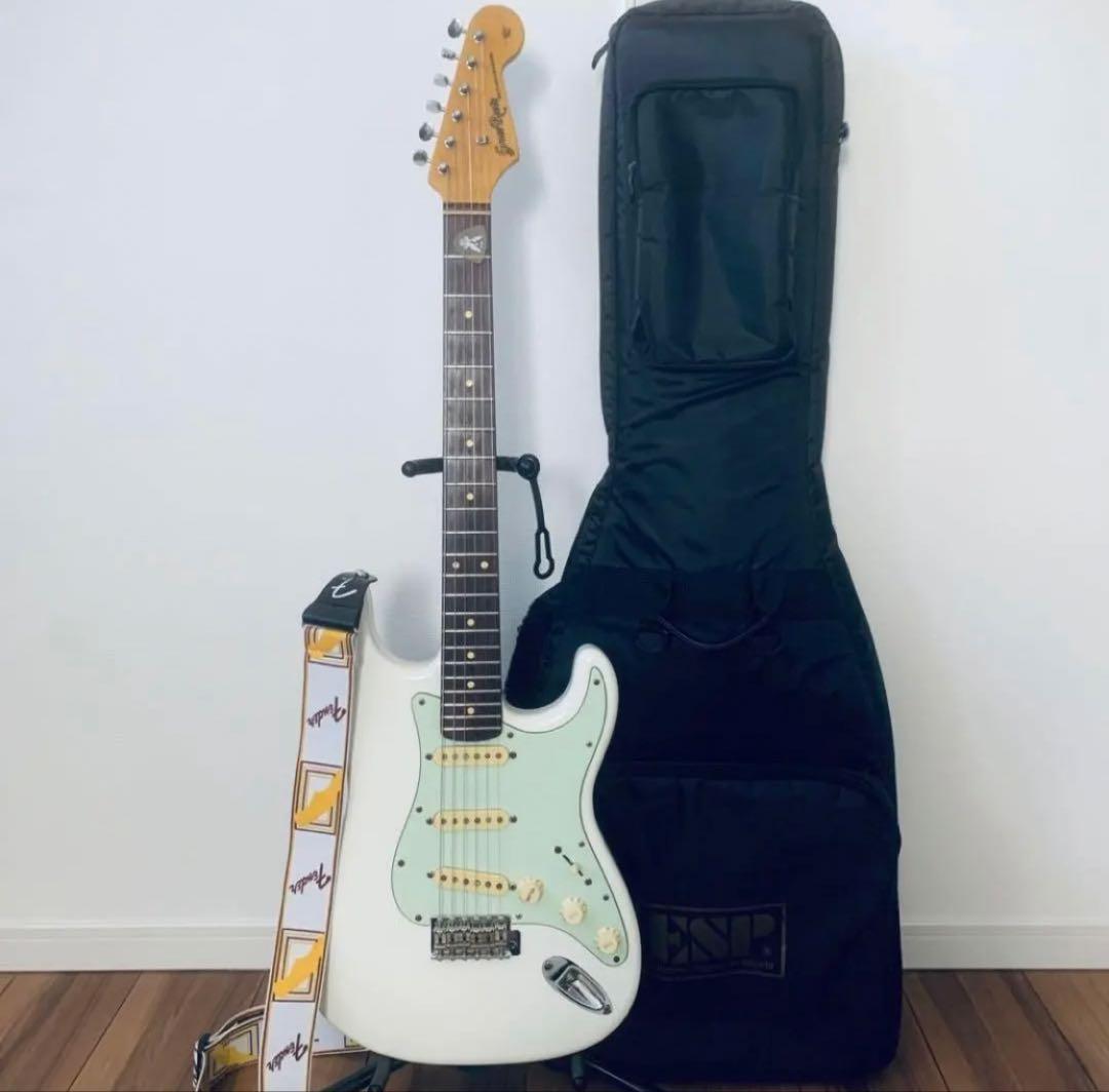 grassrootsストラト G-SE-50R Vintage White