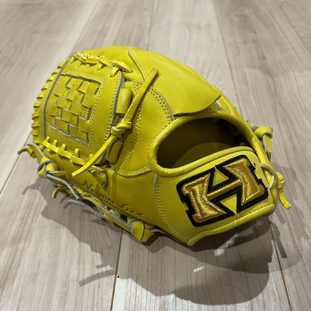 Hi-Gold Natural Flex イエローグローブ（軟式用）