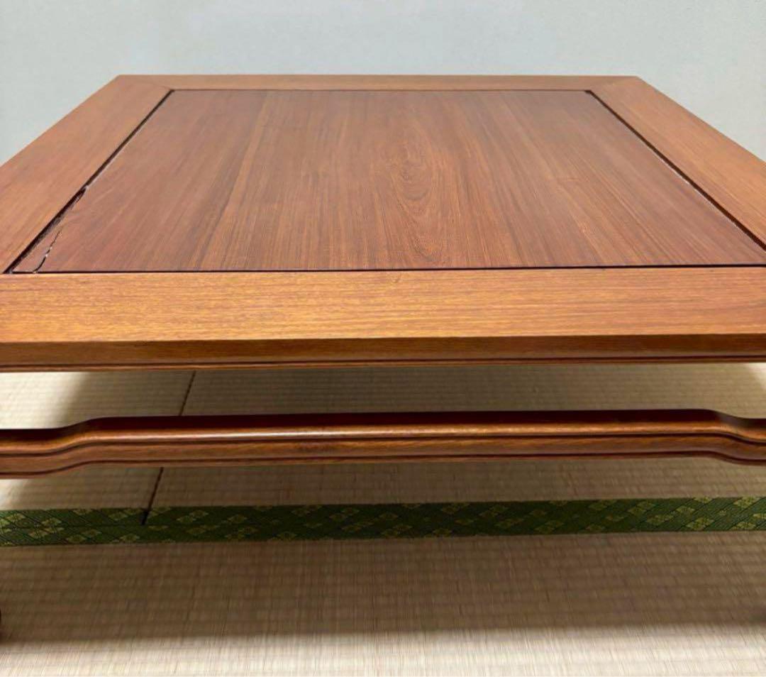 ヴィンテージ レトロ アンティーク 無垢材 テーブル 座卓 センターテーブル 木