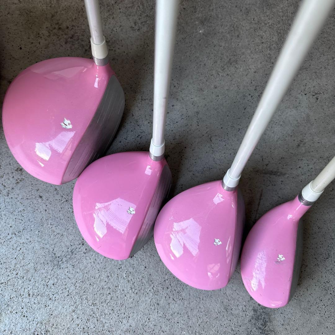 レディース用ゴルフセット今夜値上げします