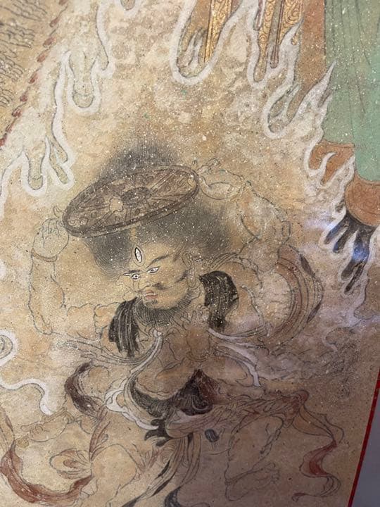 絵画　千手観音　千の目