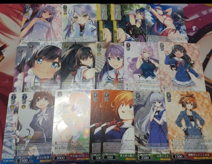 ヴァイスシュヴァルツ　グリザイアファントムトリガー　8電源　デッキ　パーツ付