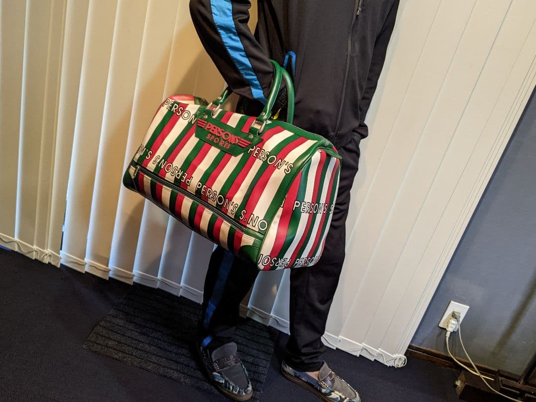 PERSON 'S SPORTS　ボストンバッグ　靴入　ゴルフ　カートバッグ