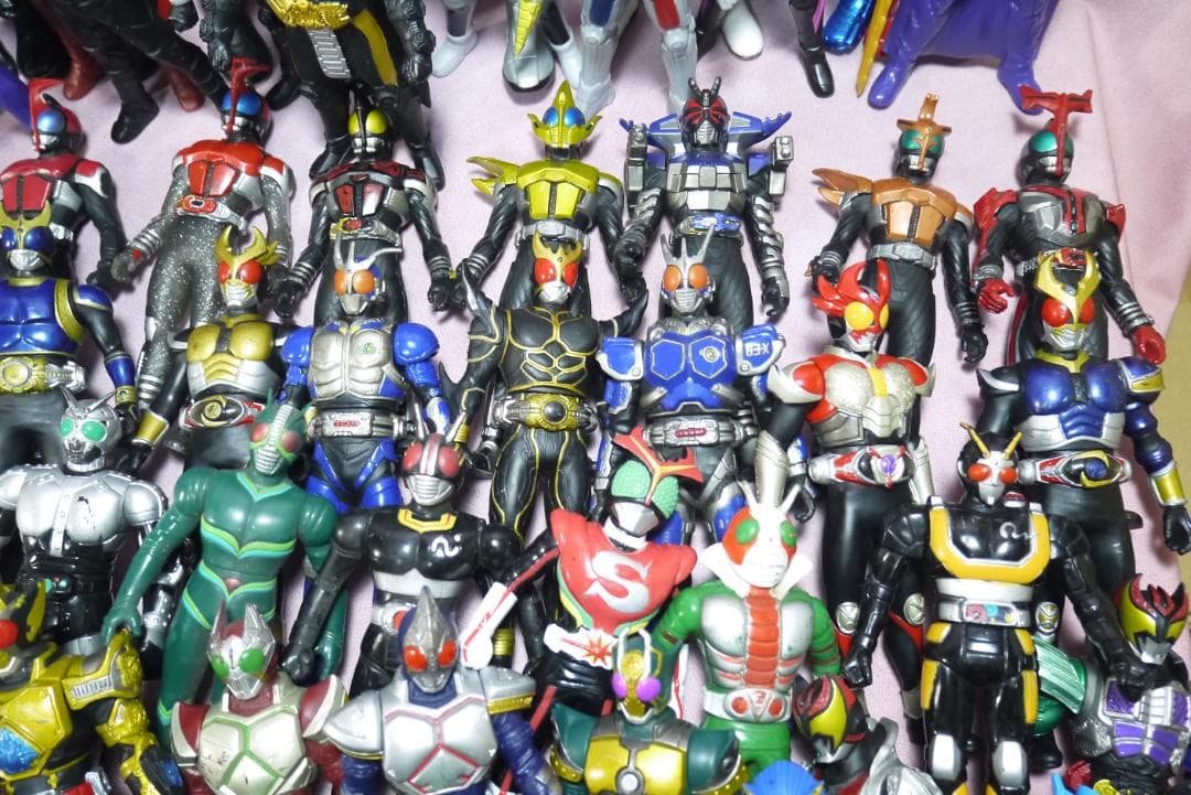 レジェンドライダーシリーズ　ビッグサイズソフビフィギュア　132体