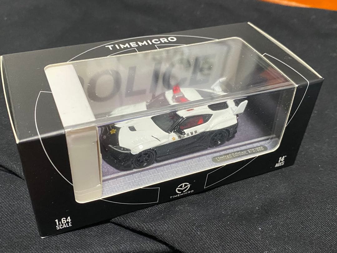 TIMEMICRO 1/64スケール パトカー　　90スープラ
