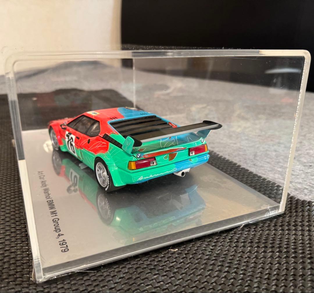 ミニチャンプス 1/18  M1 Art Car Andy Warhol
