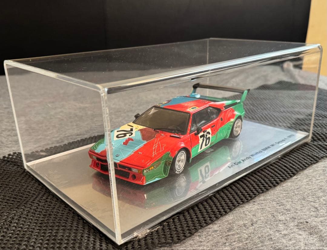 ミニチャンプス 1/18  M1 Art Car Andy Warhol