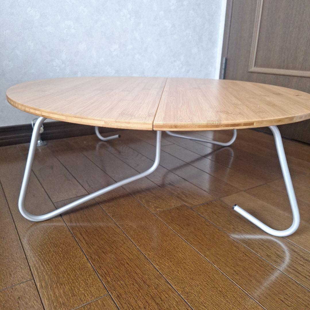 ワンアクションちゃぶ台　竹　M