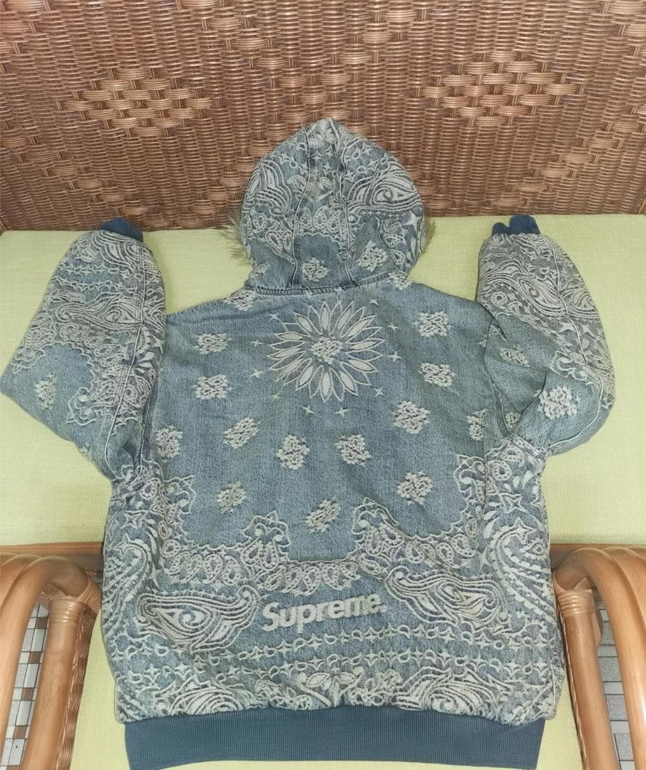 supreme bandana jacquard work jacketサイズM