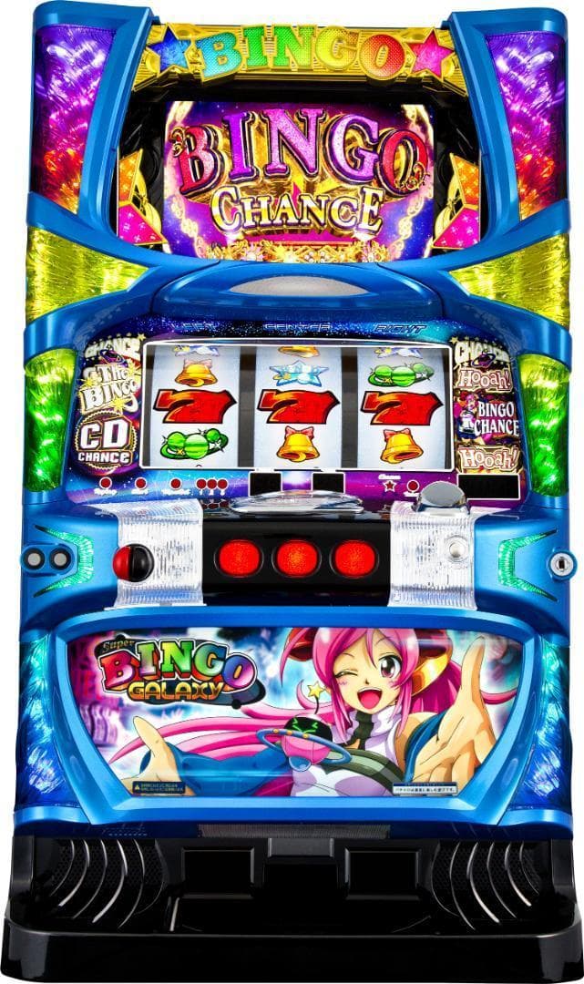 【パチスロ実機】ベルコ★スーパービンゴギャラクシー 【不要機付】