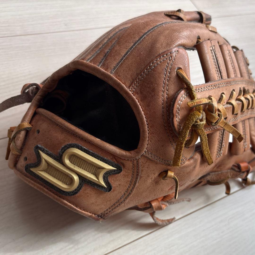 ssk 硬式グローブ オレンジ　外野用グローブ　proedge