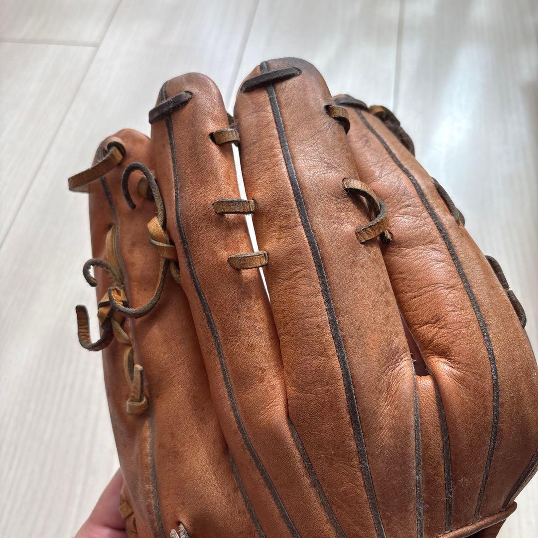 ssk 硬式グローブ オレンジ　外野用グローブ　proedge